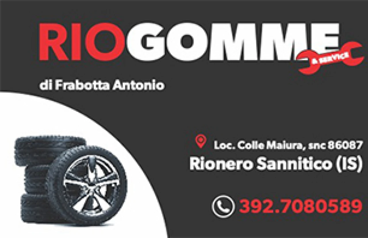 Banner Rio Gomme 306 per 198 pixel